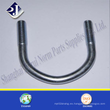 Acero al carbono Zinc plateado U-Bolt